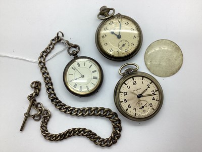 Lot 272 - A Victorian Hallmarked Silver Cased Openface...