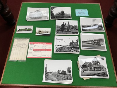 Lot 323 - Railwayana - Approximately Seventy Black &...
