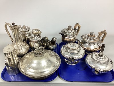 Lot 200 - A Collection of Platedware, to include...