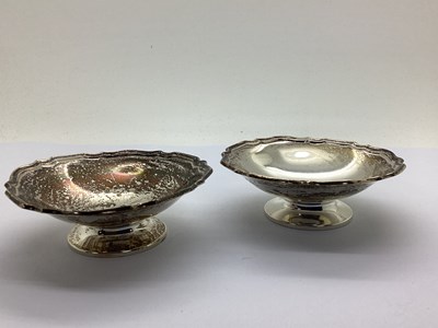 Lot 6 - Walkers & Hall; A Pair of Hallmarked Silver...