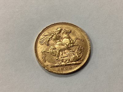 Lot 680 - 1900 Victoria Gold Sovereign.