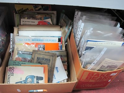 Lot 1095 - Travel Guides, maps, Morris 1926 car manual,...