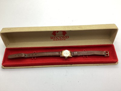 Lot 250 - MuDu; A Vintage Ladies Wristwatch, the signed...