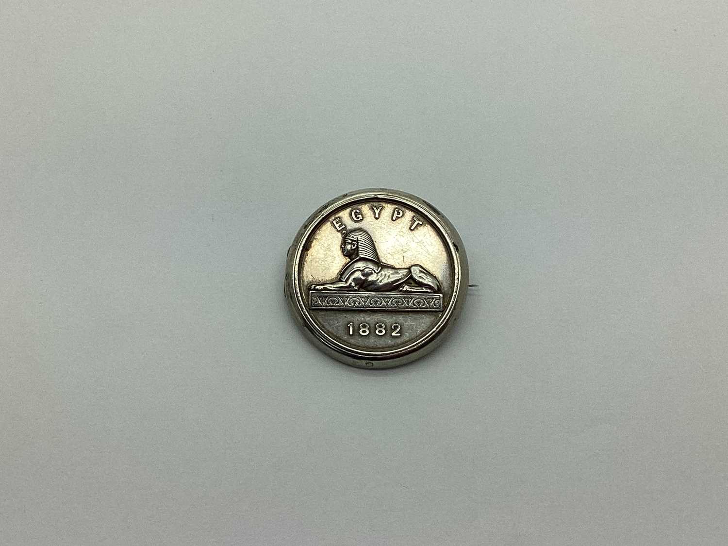 Lot 805 - Victoria Egypt 1882 Medal, awarded to 835 Pte....