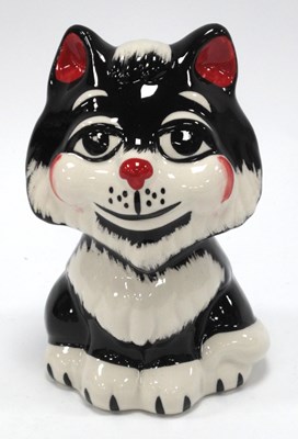 Lot 1257 - Lorna Bailey Tex the Cat, 12cm tall.
