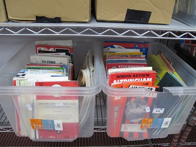 Lot 513 - Non League Programmes, approximately 550 many...