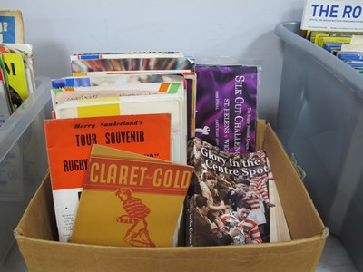 Lot 508 - Rugby League Programmes, approximately 150,...