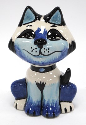 Lot 1256 - Lorna Bailey Indi The Cat, 13cm tall.