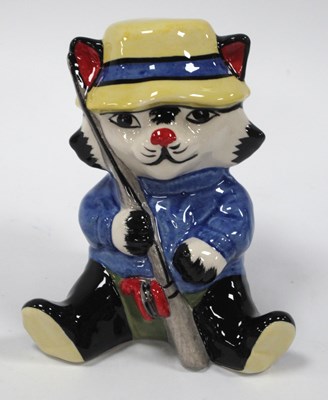 Lot 1268 - Lorna Bailey Fisherman The Cat, 11.5cm tall.