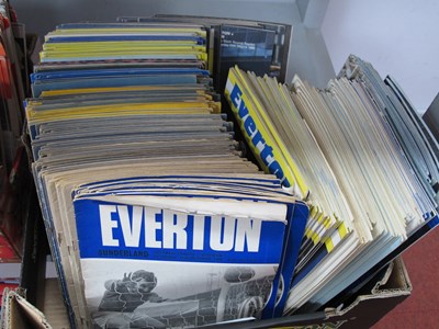 Lot 474 - Everton Home Programmes 1969-2005, mainly...