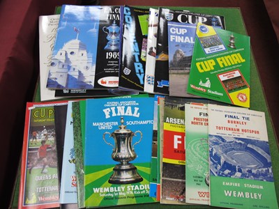 Lot 629 - F.A Cup Final Programmes 1962-68, 71, 72, 74...