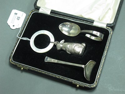 Lot 45 - A Matched Hallmarked Silver Baby's Christening...