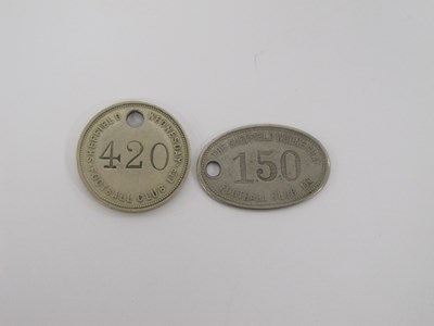 Lot 571 - Sheffield Wednesday Shareholders Discs, oval...