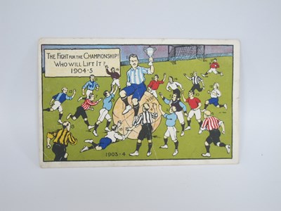 Lot 518 - H.J.S. Postcard: The Fight for The...