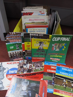 Lot 364 - League Cup Finals, semis, England, World Cup...