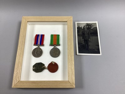 Lot 847 - WWII British Medals, comprising a Defence...