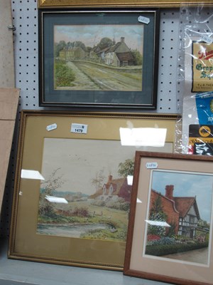 Lot 1479 - R. Chattle, 'Bents Green, Sheffield',...