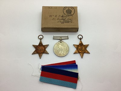 Lot 826 - WWII British Medals With Original Box And...