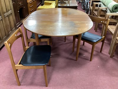 Lot 1533 - Teak Dining Suite circa 1970s, comprising...