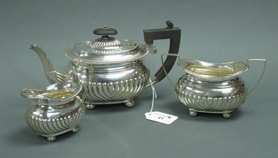 Lot 41 - A Late Victorian Hallmarked Silver Bachelor's...