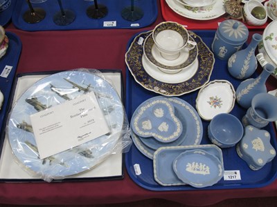 Lot 1217 - A collection of Wedgwood Jasperware to include...