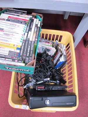 Lot 1140 - XBox 360, PlayStation 2, four various...