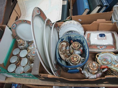 Lot 1098 - Corona Meat Plates and Tureen. Late XIX...