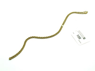 Lot 108 - A Vintage Ropetwist Chain, uniform design to...