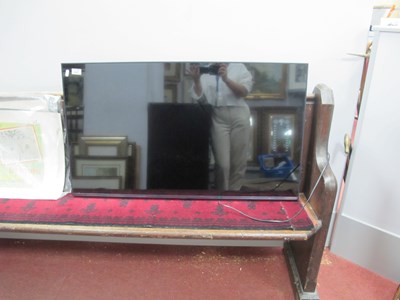 Lot 1457 - Flatscreen TV 43QNED 756RA, with remote.
