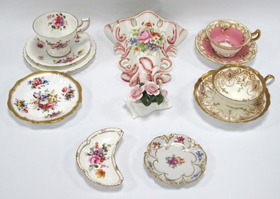 Lot 1208 - Cauldon, Derby, Doulton Teaware, Wedgwood...