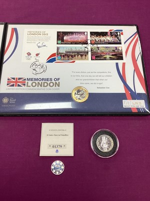 Lot 535 - Collection Of Three Silver Coins, including a...
