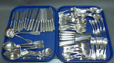 Lot 17 - A Large German Part Canteen of Augsburg Thread...