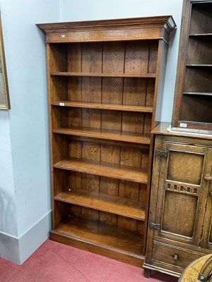Lot 1575 - Ponsfords of Sheffield, oak bookcase by...