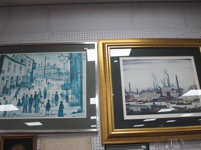 Lot 1464 - After L.S. Lowry 'A River Bank' Limited...