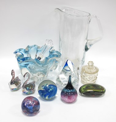 Lot 1194 - Svoboda Karlov Faceted Art Glass Paperweight,...