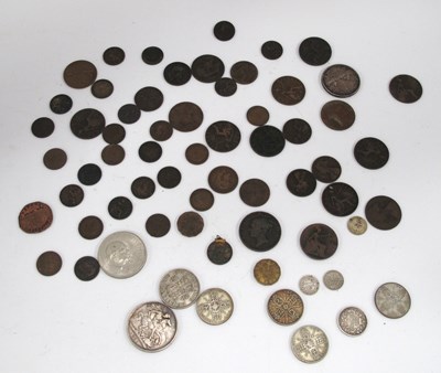Lot 1284 - Coins, 1892 Crown, four florrens, 1952...