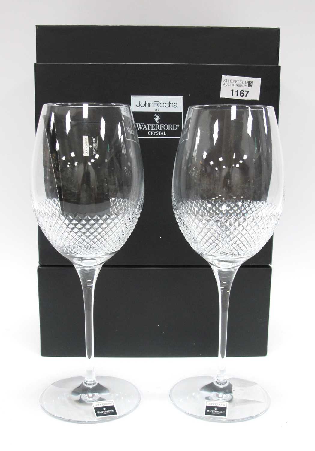 Lot 1167 - John Rocha at Waterford Crystal; A pair of...