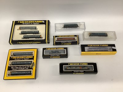Lot 903 - Eight 'N' Gauge/2mm Boxed Diesel Locomotives,...