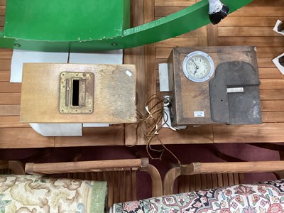 Lot 1546 - XX Century National Time Recorder, Leeds 34cm...