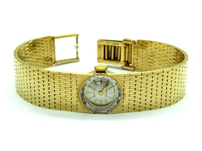 Lot 253 - Rotary; A 9ct Gold Cased Ladies Wristwatch,...