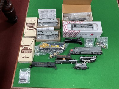 Lot 462 - Several HO scale American locomotives for...