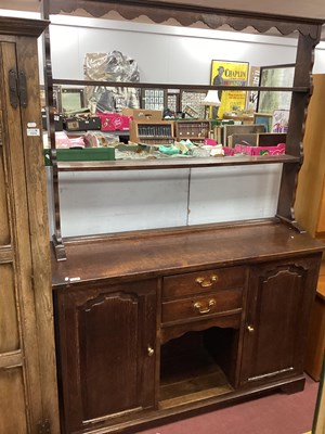 Lot 1515 - Oak Dresser circa XIX Century, with waterfall...