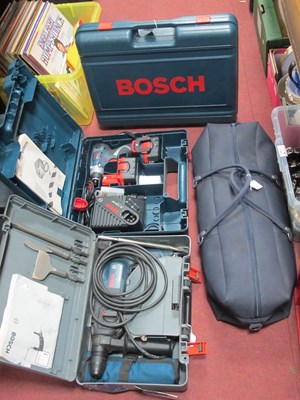 Lot 1129 - Bosch electric tools to include two drills GSB...