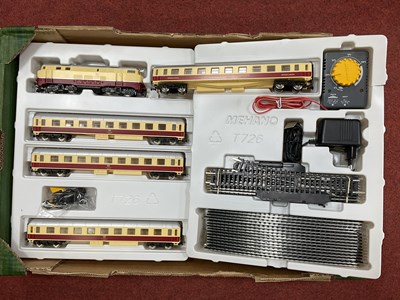 Lot 535 - A Mehano (of Slovenia) HO scale "Trans Europ...