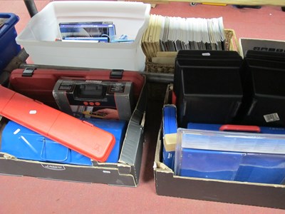 Lot 1130 - Two good quality plastic Curver tool boxes one...