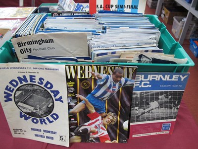 Lot 732 - Sheffield Wednesday Programmes, 55-6 v. Port...