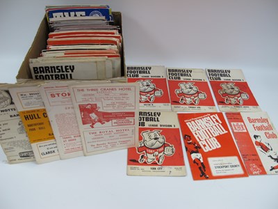 Lot 710 - Barnsley Programmes, 57-8 v. Charlton, aways...