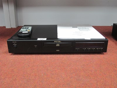 Lot 579 - Rotel RCD-02 Stereo CD Player, with remote...