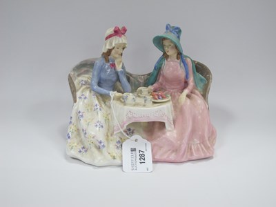 Lot 1287 - Royal Doulton 'Afternoon Tea' group figurine,...