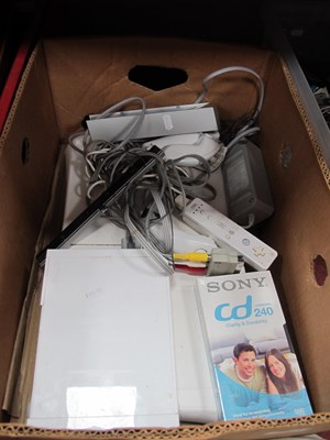 Lot 1093 - A Nintendo WII Gaming Console, Balance Board...